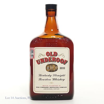Old Underoof Kentucky Straight Bourbon Whiskey. Old Underoof Kentucky straight bourbon whiskey 