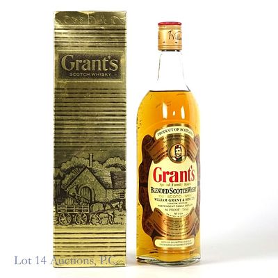 Grant's Blended Scotch Whisky. Grant's special family reserve blended Scotch whisky. 86 proof. 