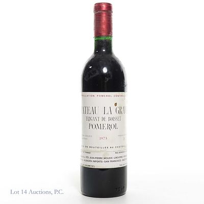 1973 Chateau La Grave a Pomerol Bordeaux. 1973 Chateau La Grave a Pomerol Trigant de Boisset 