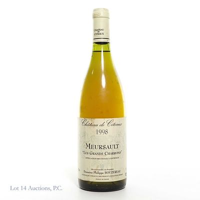 1998 Philippe Bouzereau Meursault Chardonnay. 1998 Philippe Bouzereau Chateau De Citeaux 
