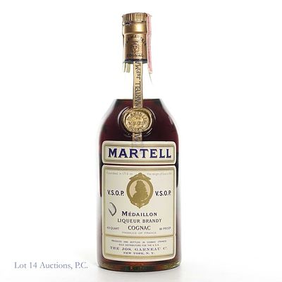 Martell VSOP Medaillon Liqueur Brandy Cognac. Martell VSOP Medaillon liqueur brandy cognac. 80 