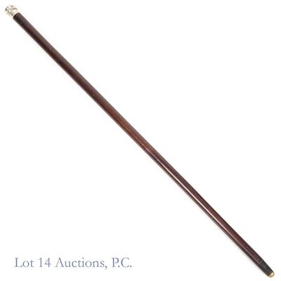 Prohibition Era Flask Walking Cane. Prohibition era walking cane. Top unscrews to reveal glass 