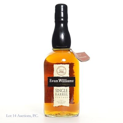 Evan Williams Single Barrel Vintage Bourbon 2024. Evan Williams Single Barrel Vintage Bourbon 