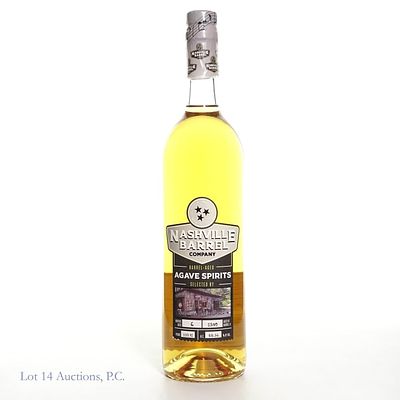 Nashville Barrel Co Aged Agave Spirits. Nashville Barrel Company Barrel Aged Agave Spirits 