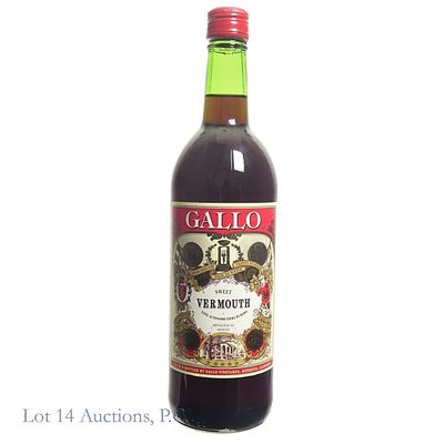 Gallo Sweet Vermouth, 32 Proof, 750ml.