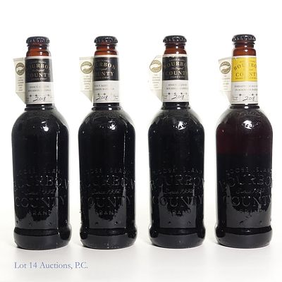 Goose Island Bourbon County Stouts 2018 (4). Three (3) 2018 Goose Island Bourbon County Stout. 1 