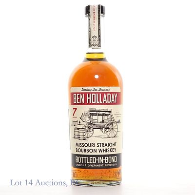 Ben Holladay Bottled-in-Bond Missouri Straight Bourbon Whiskey aged 7 years, distilled fall 