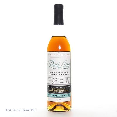 Red Line Experimental Series Ltd Ed. Red Line Experimental Cask Series Bourbon. Finished in 