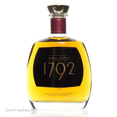 1792 Small Batch Bourbon (2024), 93.7 Proof, 750 ml.
