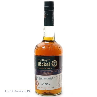 George Dickel & Leopold Bros Collab Blend Rye. George Dickel and Leopold Bros Collaboration 