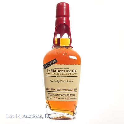 Maker's Mark Pvt Sel. Bottle Shop Pick Bourbon. Maker's Mark Kentucky Straight Bourbon Whisky 