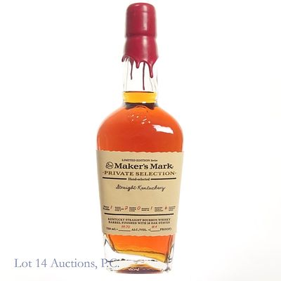 Maker's Mark Pvt Sel. Bottle Shop Pick Bourbon. Maker's Mark Kentucky Straight Bourbon Whisky 