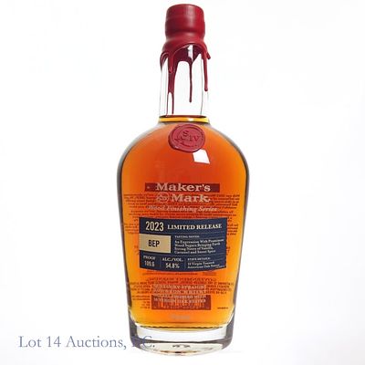 Maker's Mark Ltd Rel. Wood Finish Bourbon, 2023. Maker's Mark Kentucky Straight Bourbon Whisky 
