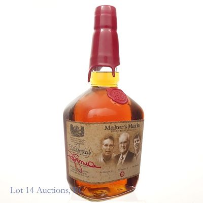 Maker's Mark Samuels Family Legacy Bourbon. Maker's Mark Bourbon Samuels Family Legacy bottle. 