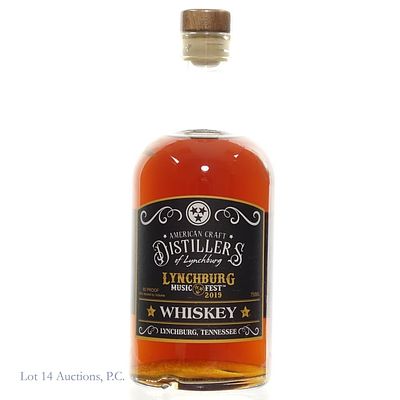 American Craft Distillers Lynchburg Music Whiskey. American Craft Distillers Lynchburg Music 