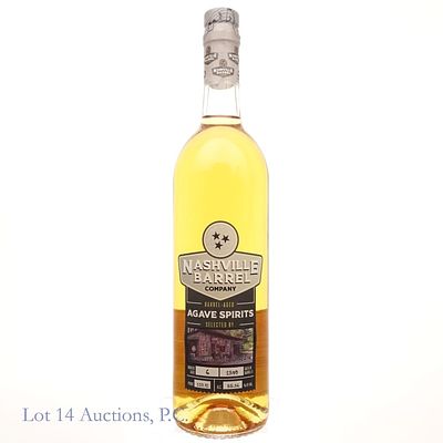 Nashville Barrel Company Barrel-Aged Agave Spirits, 110.72 Proof, 750 ml, Tennessee Jack Shack 