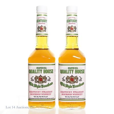 Heaven Hill Old Style Straight Bourbon (2). Two (2) bottles of Heaven Hill Old Style Straight 