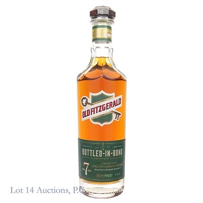 Old Fitzgerald 7 Year BIB Bourbon. Old Fitzgerald's 7 Years Aged Bottled-In-Bond Bourbon. 