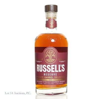 Russell's Reserve Pvt Brl Sel Camp Nelson Bourbon. 8 Year Russell's Reserve Private Barrel 