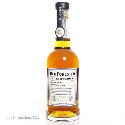 Old Forester The 117 Series Bottled in Bond Rye, 100 Proof, 375 ml, Batch #1, Released: March 2025.