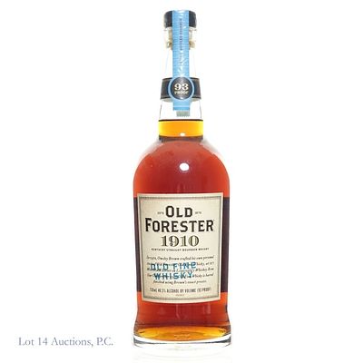 Old Forester 1910 KY Straight Bourbon. Old Forester 1910 Kentucky Straight Bourbon Whiskey. 750 