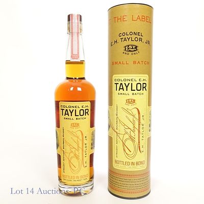 Colonel E.H. Taylor Small Batch Bourbon (2024). Colonel E.H. Taylor small batch straight 