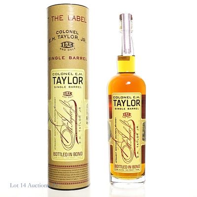 Colonel E.H. Taylor Single Barrel Bourbon (2021). Colonel E.H. Taylor single barrel straight 