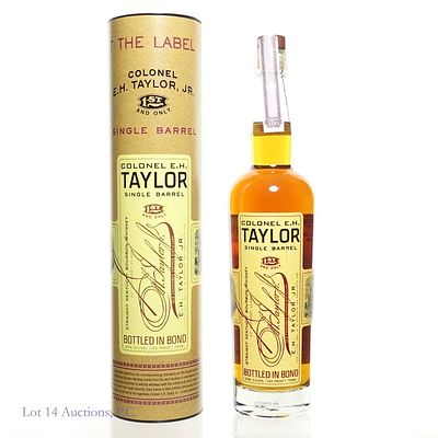 Colonel E.H. Taylor Single Barrel Bourbon Bonded. Colonel E.H. Taylor Single Barrel Bourbon 