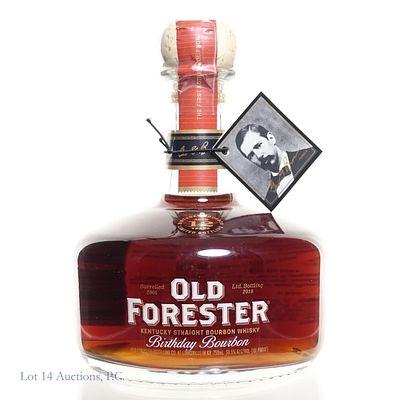 2018 Old Forester 12 Yr. Birthday Bourbon Red Rbbn. 2018 (bottling) Old Forester Birthday 