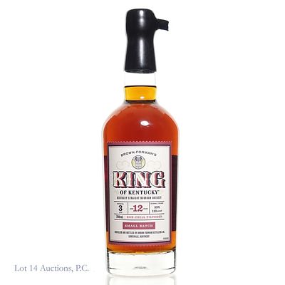 King of Kentucky 12 Yr Small Batch Bourbon Batch 3. King of Kentucky small batch bourbon, Batch 
