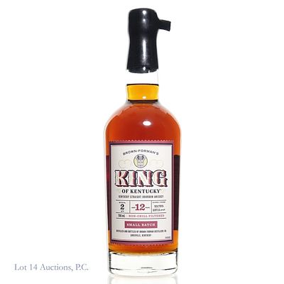 King of Kentucky 12 Yr Small Batch Bourbon Batch 2. King of Kentucky small batch bourbon, Batch 