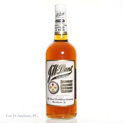 J.W. Dant Bottled in Bond Bourbon Liter. J.W. Dant Bottled in Bond Bourbon, 1 Liter, 100 proof. 