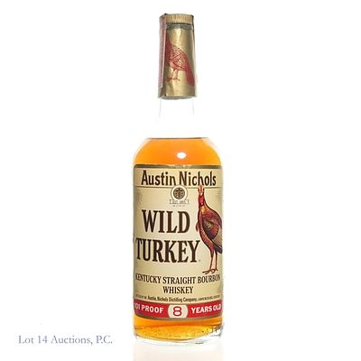 Austin Nichols Wild Turkey 101 Bourbon. Austin Nichols Wild Turkey Bourbon. 8 Years Old. 101 