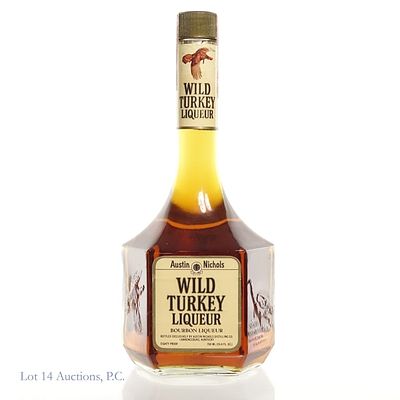 "78" Austin Nichols Wild Turkey Bourbon Liqueur. Austin Nichols Wild Turkey Bourbon Liqueur. 750 