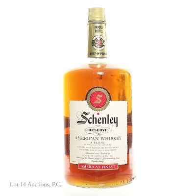 70s/80s Schenley Reserve American Whiskey (1.75L). 70s/80s Schenley Reserve American Whiskey 