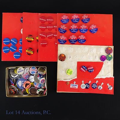 US Various Political Campaign Items (100+). Over +100 various United States political campaign 