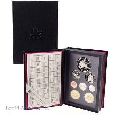 1997 Canada 7-Coin Set Silv Canada USSR Hockey $1. 1997 Canada 7-coin proof specimen set (Royal 