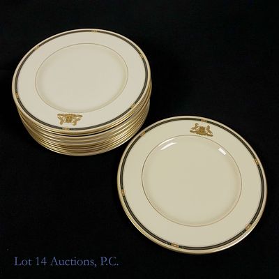 Arlington Racecourse 10 Inch Dinner Plates (11). Nice assortment of eleven dinner plates from 