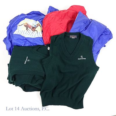 Arlington Park Sweater Vests & Windbreakers (10). Assortment of vest type sweater and 