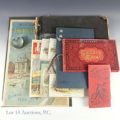 Chicago World's Fair Memorabilia Century Progress. Interesting collection of memorabilia from 