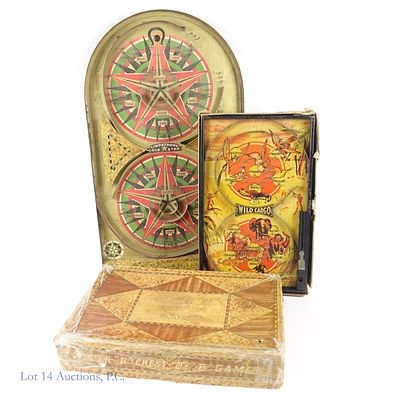 Lindstrom's Super 6 Chest Of Games + 1. Lindstrom's Super 6 Chest Of games. 3 double sided 