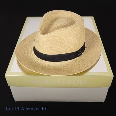 Borsalino Genuine Panama Hat. Borsalino Genuine Panama hat. Approximately 57cm - 22.5" interior 