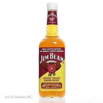 Jim Beam 2005 Limited Edition Bourbon. Jim Beam 2005 Limited Edition Kentucky Straight Bourbon 