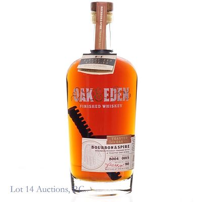 Oak & Eden Bourbon & Spire Toasted Oak. Oak &amp; Eden Bourbon &amp; Spire Toasted Oak Bourbon 