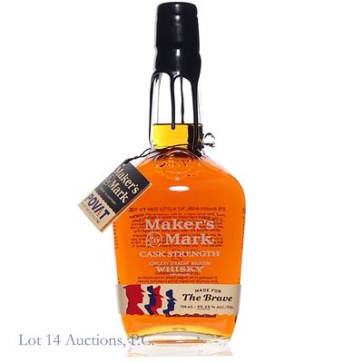 Maker's Mark Cask Strength Bourbon POVAT 110.5 Pr. Maker's Mark Cask Strength Kentucky Straight 
