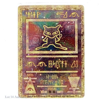 Ancient Mew Promo Pokemon Card. Ancient Mew promo card, light play. Item arrived in top loader 