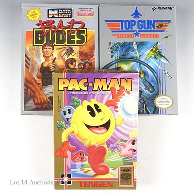 Nintendo Entertainment System NES Games CIB (3). Three (3) Nintendo Entertainment System NES 