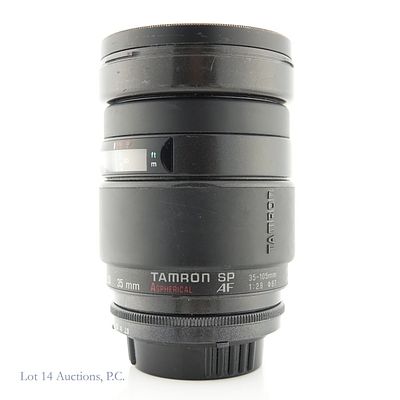 Tamron SP AF 35-105mm f/2.8 65D Sony/Minolta Lens. Tamron SP AF 35-105mm f/2.8 Aspherical Model 