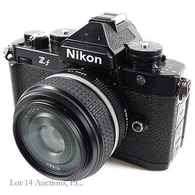 Nikon Zf Full Frame Mirrorless Digital Camera Lens. Nikon Zf full frame mirrorless digital 