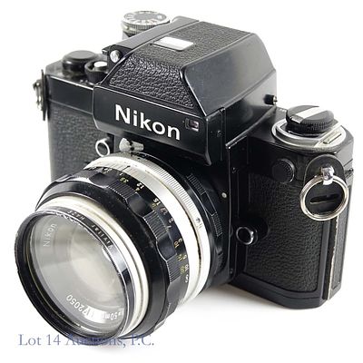 Nikon F2 35mm SLR Camera Body With Lens. Nikon F2 35mm film SLR camera body. S/N ****021 *** 